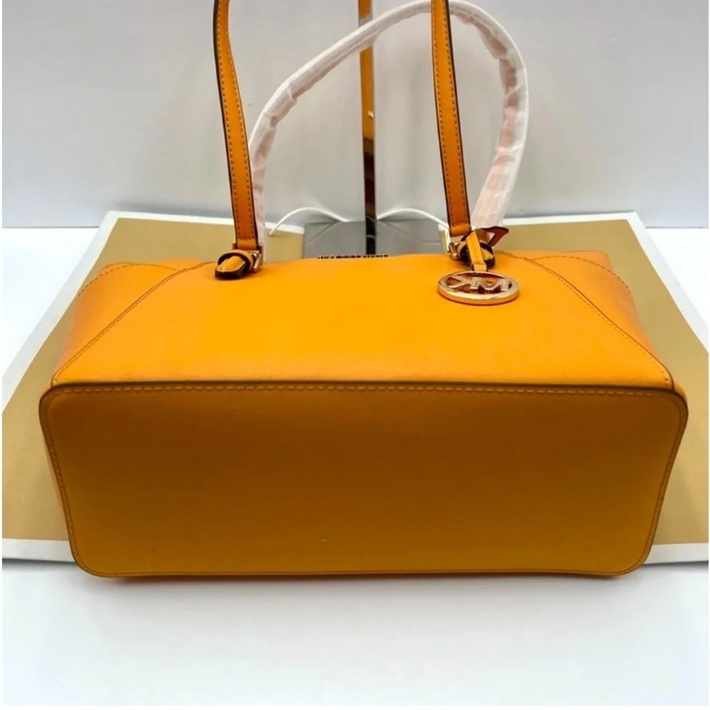 Michael Kors Large Charlotte Tote Bag Cider Color